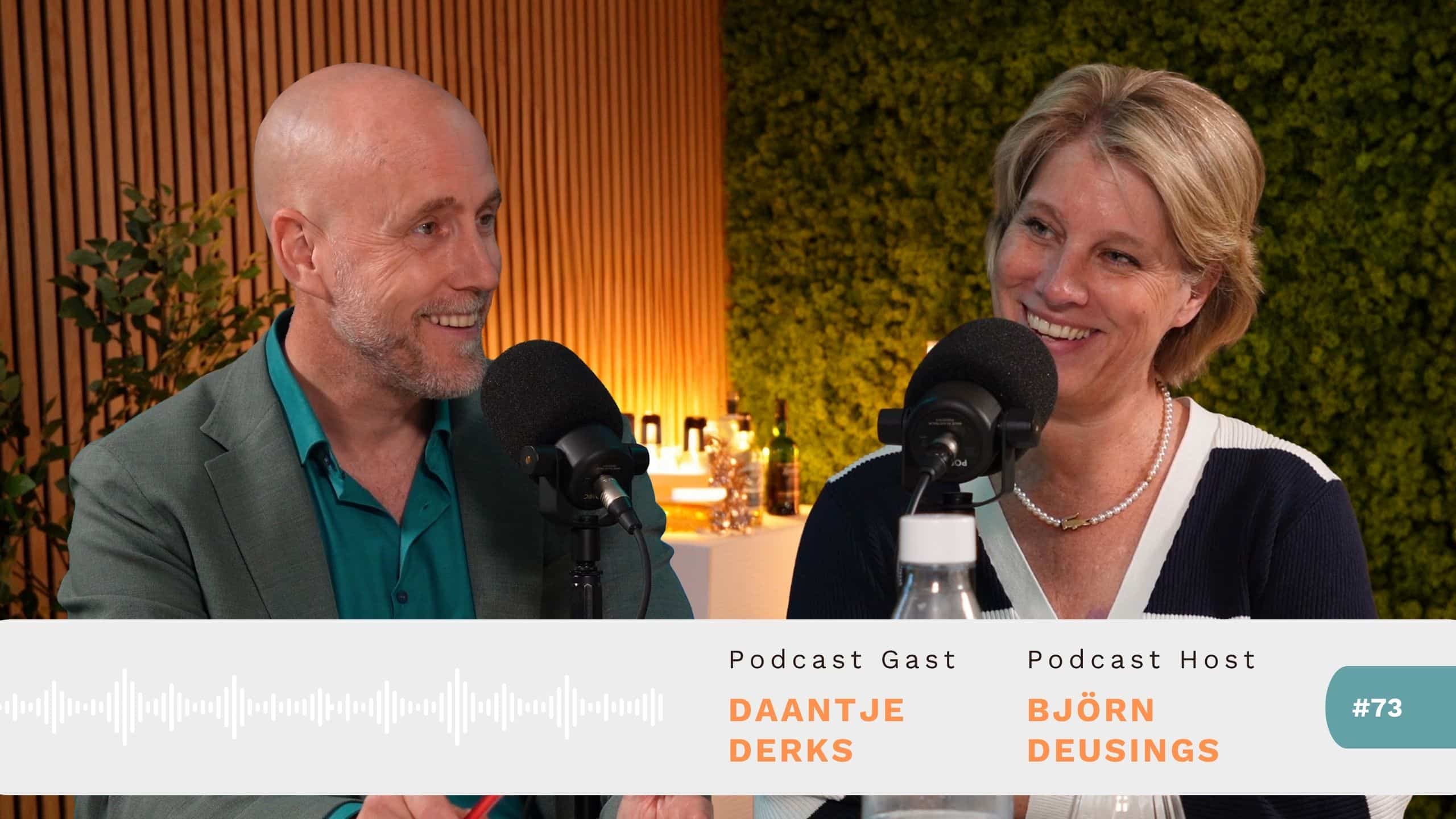 Björn en Daantje Derks spreken over het.boek Altijd Aan