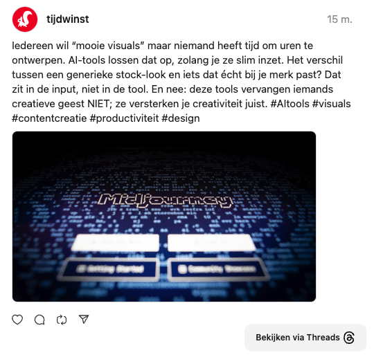 threads bericht over ai tools