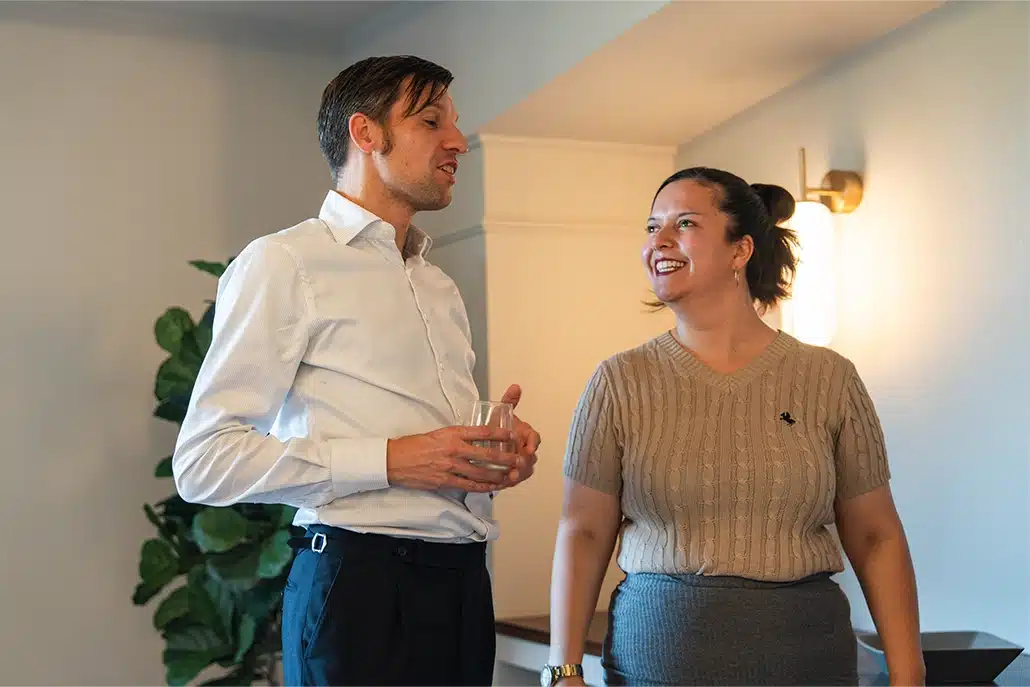 Patrick legt me de OMA gesprekstechniek uit