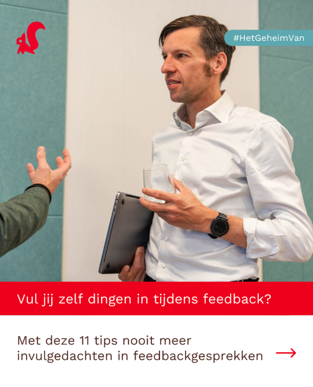 post op instagram van tijdwinst.com over feedback geven