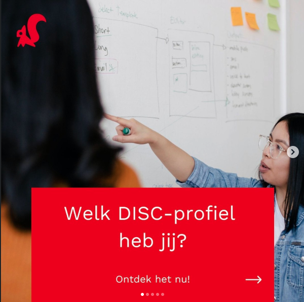 instagram post over disc profiel