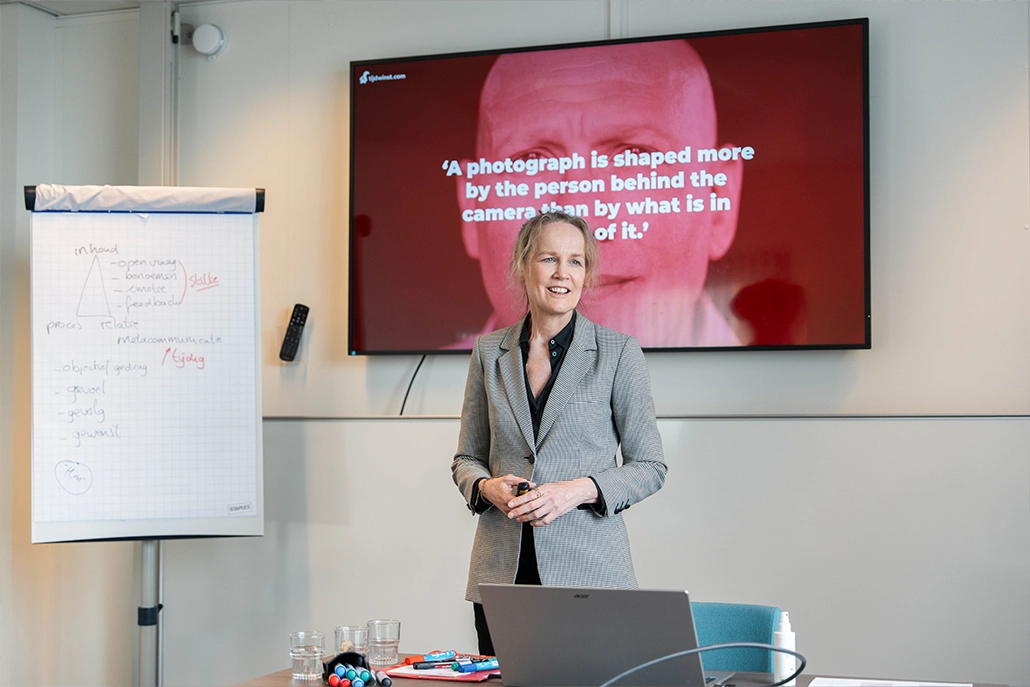 assertief zijn betekent ook je ruimte innemen tijdens een presentatie