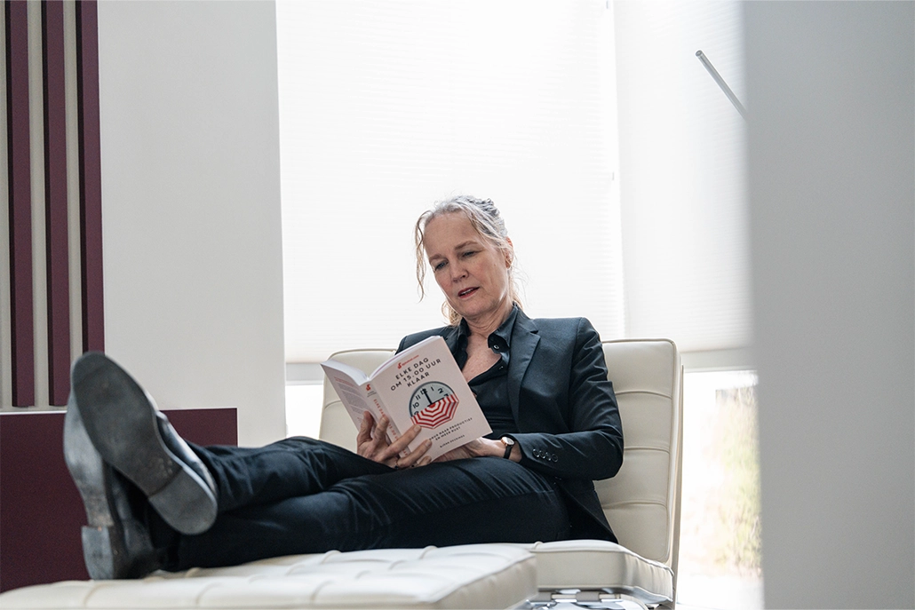 ik lees elke dag om 15.00 klaar van Deusings